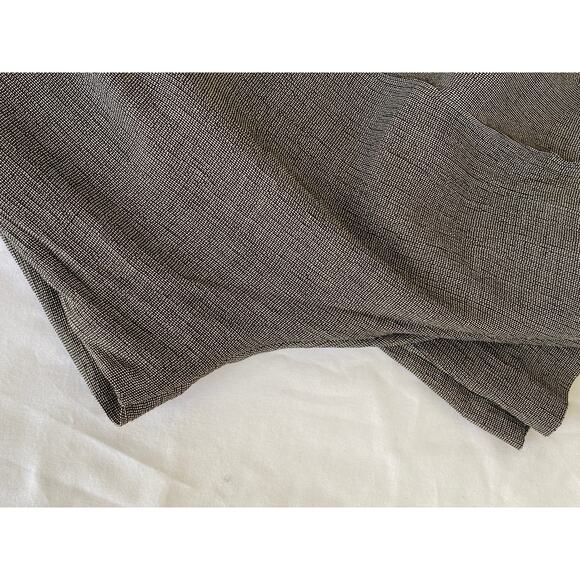 Dressbarn Woman Dress pants sz 18 Houndstooth lightweight black & taupe zip up - Picture 7 of 14